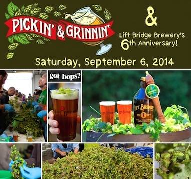 Pickin' & Grinnin' and Lift Bridge Brewery's 6th Anniversary Party