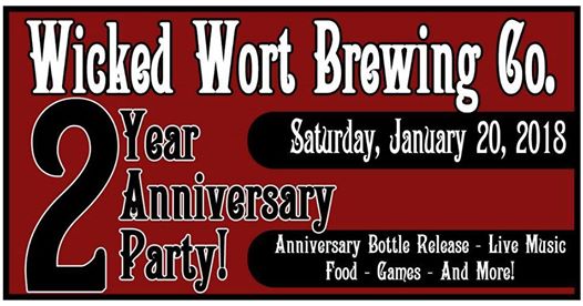 Wicked Wort's Two Year Anniversary Party