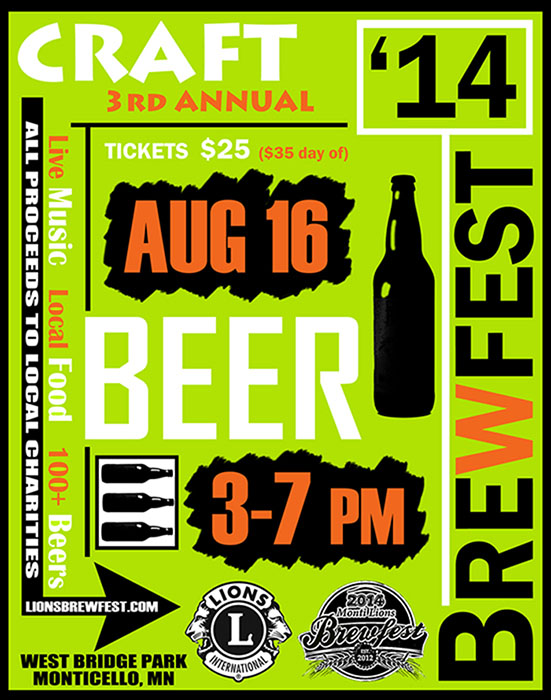 Monticello Lions 3rd Annual Brewfest