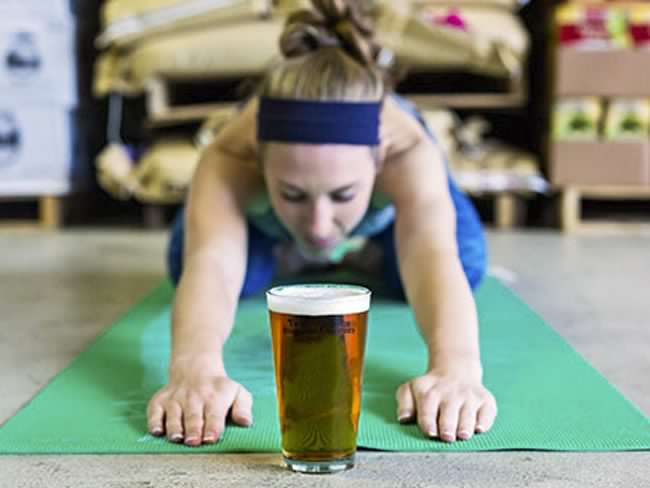Yoga at the Brewery