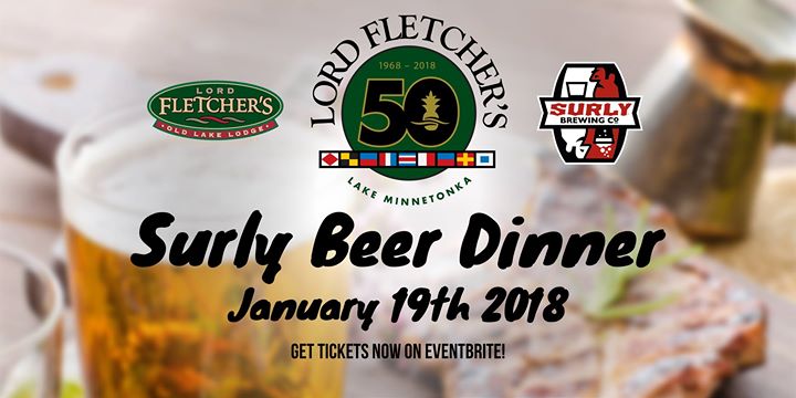 Surly Beer Dinner at Lord Fletcher's