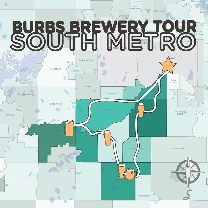 Burbs Brewery Tour: South Metro
