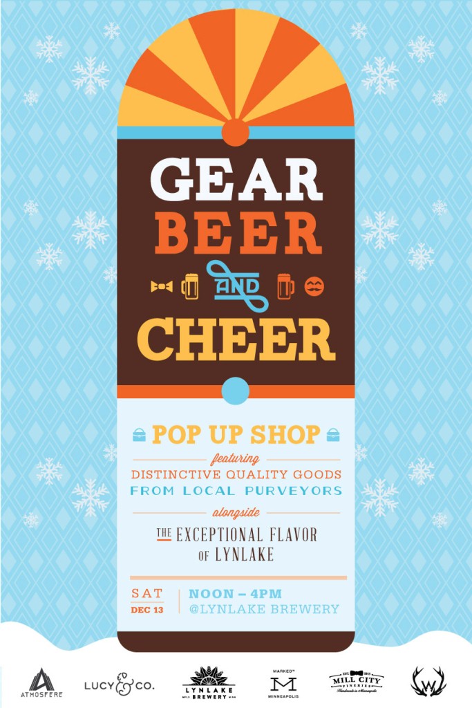 Gear, Beer & Cheer Holiday Pop-Up Shop