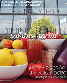 The Naughty Citizen Dining Series -Soltice Social