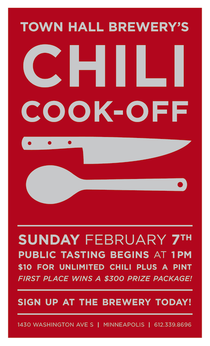 Town Hall Brewery Chili Cook-Off