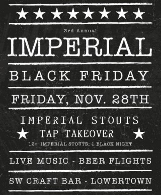 3rd Annual Imperial Black Friday