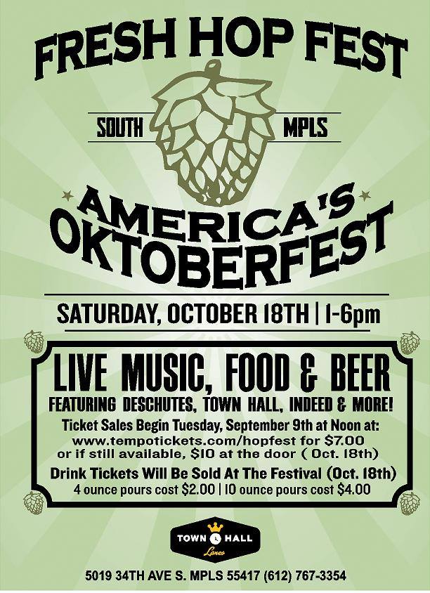 Town Hall Fresh Hop Fest