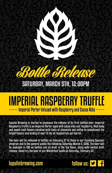 Imperial Raspberry Truffle Bottle Release